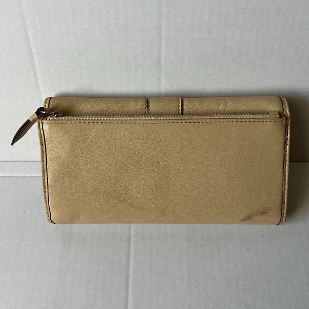 COACH Hamilton Tri-Fold Leather Wallet - New w/ Defects - Picture 7 of 9